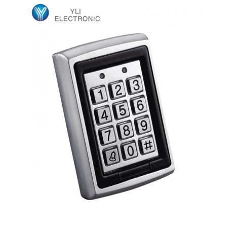 YLI YK568L - TECLADO PARA CONTROL DE ACCESO / SALIDAS  NC Y NO / EXTERIOR E INTERIOR / 500 USUARIOS PASSWORD O TARJETA  ID/