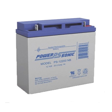 BATERÍA DE RESPALDO UL DE 12V 20AH / IDEAL PARA SISTEMAS DE DETECCIÓN DE INCENDIO / CONTROL DE ACCESO / INTRUSIÓN / VIDEOVIGILA
