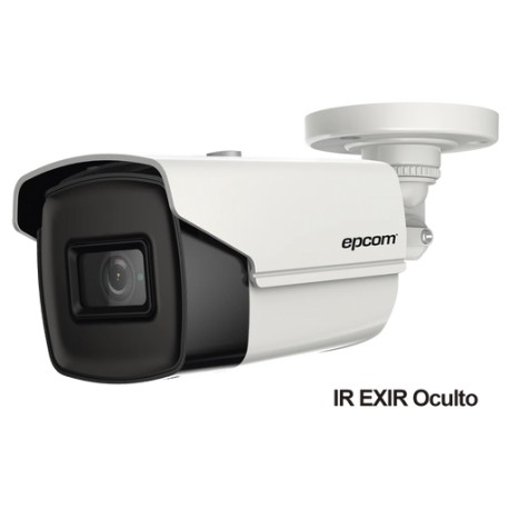 BULLET 4K (8MEGAPIXELES) TURBOHD / GRAN APERTURA / EXTERIOR IP67 / IR EXIR 60 MTS