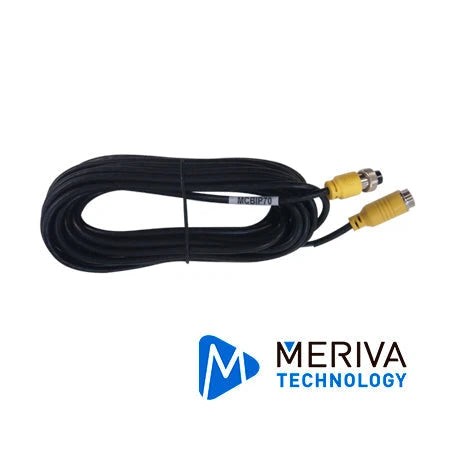 CABLE IP DIN DE AVIACION 6 PINES PARA DVRS MOVILES MERIVA TECHNOLOGY MCBIP70 7MTS