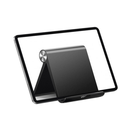 SOPORTE DE ESCRITORIO PARA TABLET /  AJUSTABLE DE 0° A 100° / GOMA ANTIARAÑAZOS / ANTIDESLIZANTE / AMPLIA COMPATIBILIDAD CON DI