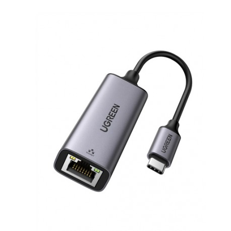 ADAPTADOR DE RED USB-C 3.1 (5 GBPS) A RJ45 /ADMITE 10/100/1000 MBPS Y 2.5G / CAJA DE ALUMINIO / LONGITUD DEL CABLE 10 CM / 1 A 