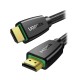 CABLE HDMI 2.0  DE NYLON TRENZADO / 5 M / 4K@60HZ / HDR / 3D / HEC (CANAL ETHERNET HDMI) / ARC (CANAL DE RETORNO DE AUDIO / COL