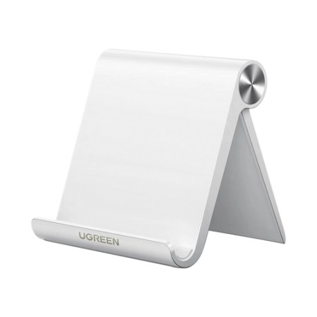 SOPORTE DE ESCRITORIO PARA TELEFONO CELULAR / AJUSTABLE DE 0° A 100° / GOMA ANTIARAÑAZOS / ANTIDESLIZANTE / AMPLIA COMPATIBILID