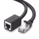 CABLE DE EXTENSIÓN CAT6 RJ45 F/UTP / MACHO A HEMBRA / 5M / MÉTODO DE CONEXIÓN 568B / VELOCIDAD DE TRANSMISIÓN 1000MBPS / ANCHO 