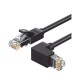CABLE ETHERNET CAT6 UTP EN ANGULO DE 90° 2M