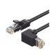 CABLE ETHERNET CAT6 UTP EN ANGULO DE 90° 2M