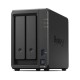 SERVIDOR NAS DE 2 BAHÍAS (EXPANDIBLE A 7 BAHÍAS) / HASTA 126 TB / SERVICIO NUBE GRATIS (P2P) / ADMINISTRACIÓN REMOTA Y RESPALDO