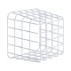 JAULA DE ACERO ANTIVANDALISMO SERIE DAMAGE STOPPER® MULTIUSOS. DIMENSIONES 7X7X7 PULGADAS