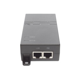 INYECTOR POE ESTÁNDAR 802.3AT GIGABIT (53 V - 0.6 A - 30W)