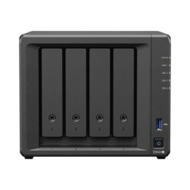 SERVIDOR NAS DE 4 BAHÍAS  / HASTA 72 TB / SERVICIO NUBE GRATIS (P2P) / ADMINISTRACIÓN REMOTA Y RESPALDO PROGRAMADO