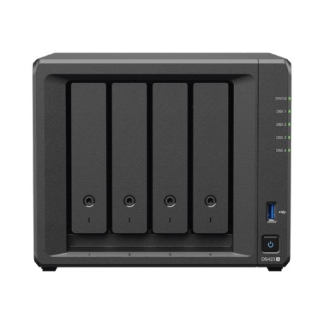 SERVIDOR NAS DE 4 BAHÍAS  / HASTA 72 TB / SERVICIO NUBE GRATIS (P2P) / ADMINISTRACIÓN REMOTA Y RESPALDO PROGRAMADO