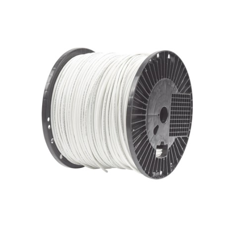 BOBINA DE CABLE UTP DE 4 PARES, VARI-MATRIX, CAT6A, 23 AWG, CMR (RISER), COLOR BLANCO, 305M