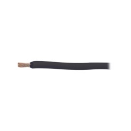 ( VENTA POR METRO ) CABLE ELÉCTRICO DE COBRE RECUBIERTO THW-LS CALIBRE 14 AWG 19 HILOS COLOR NEGRO