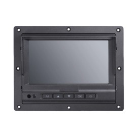 MONITOR Y BOTONES DE 7" LCD / COMPATIBLE CON DVR MÓVIL HIKVISION / CONECTOR TIPO AVIACIÓN