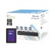 KIT TURBOHD 1080P + SSD 1 TB / DVR 4 CANALES / 4 CÁMARAS BALA COLORVU CON MICRÓFONO INTEGRADO / FUENTE DE PODER / ACCESORIOS DE