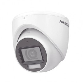 TURRET TURBOHD 3K / LENTE 2.8 MM / DUAL LIGHT (30 MTS IR + 20 MTS LUZ BLANCA) / EXTERIOR IP67 / MICRÓFONO INTEGRADO / DWDR / 4 