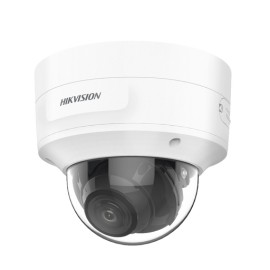 DOMO IP 4 MEGAPIXEL / LENTE MOT. 2.7 A 13.5 MM / 40 MTS IR EXIR / EXTERIOR IP66 / IK10 / WDR 120 DB / POE / AUDIO Y ALARMAS / V