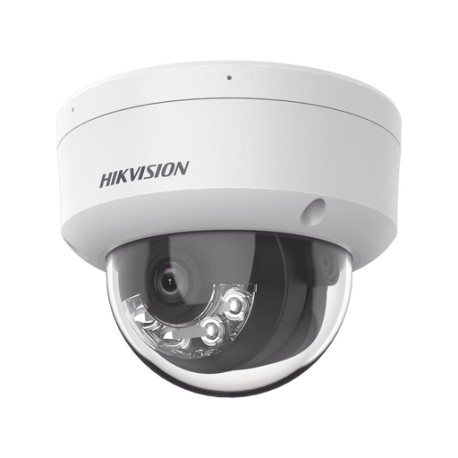 DOMO IP 2 MEGAPIXEL / LENTE 2.8 MM / DUAL LIGHT (30 MTS IR + 20 MTS LUZ BLANCA) / MICRÓFONO INTEGRADO / ANTIVANDÁLICO IK08 / AC