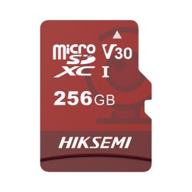 MEMORIA MICROSD / CLASE 10 DE 256 GB / ESPECIALIZADA PARA VIDEOVIGILANCIA (USO 24/7) / COMPATIBLES CON CÁMARAS HIKVISION Y OTRA