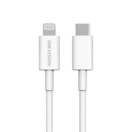 CABLE USB-C A LIGHTNING / MFI CERTIFICADO / 1 METRO / IDEAL PARA IPHONE, IPAD Y IPOD / CARGA RÁPIDA 3 AMP / CARGA Y SINCRONIZAC