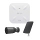 KIT DE CÁMARAS WI-FI  CON ACCESS POINT/ INCLUYE 1 CÁMARA DE BATERÍA  CS-BC1C / 1 PANE SOLAR MOD. CS-CMT-SOLARPANEL-C / 1 ACCESS