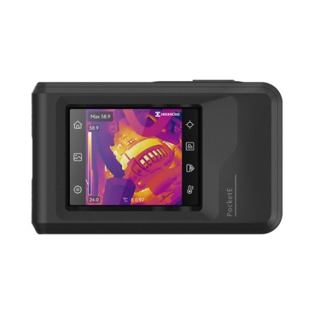 POCKET-E - CÁMARA TERMOGRÁFICA PORTÁTIL LENTE TÉRMICO 1.35 MM (96 X 96) PIXELES / LENTE OPTICO (640 × 480) / WIFI / IP54 / MEMO