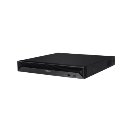 NVR 8 MEGAPÍXEL / 16 CANALES / H.265 / P2P WISENET / 16 PUERTOS POE / 128MBPS
