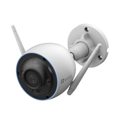 BALA WIFI / 3 MEGAPIXEL (2K) / DETECCIÓN HUMANA / DETECCIÓN DE VEHICULO / ALERTAS DE VOZ PERSONALIZABLES / SIRENA / LUZ PARPADE