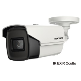 BALA TURBOHD 4K (8 MEGAPIXELES) / GRAN ANGULAR 102º / LENTE 2.8 MM / EXTERIOR IP67 / IR EXIR 60 MTS / DWDR