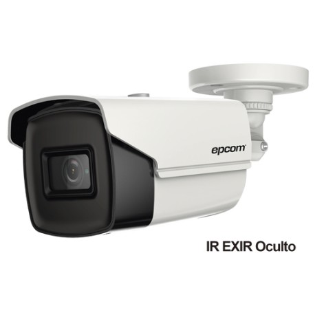 BALA TURBOHD 4K (8 MEGAPIXELES) / GRAN ANGULAR 102º / LENTE 2.8 MM / EXTERIOR IP67 / IR EXIR 60 MTS / DWDR