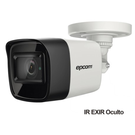BALA TURBOHD 4K (8 MEGAPIXEL) / GRAN ANGULAR 102° / LENTE 2.8 MM / EXTERIOR IP67 / IR EXIR 30 MTS / DWDR