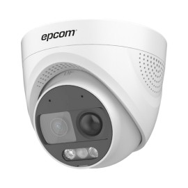 DOMO TURBOHD 1080P / IMAGEN A COLOR 24/7 / LENTE 2.8 MM / LUZ BLANCA 20 MTS / MICRÓFONO INTEGRADO / EXTERIOR IP67 / WDR 130 DB 