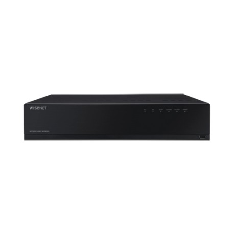 NVR DE 12 MEGAPÍXEL CON WISENET WAVE EMBEBIDO / INCLUYE 4 LICENCIAS / 8TB INCLUIDOS / 16 CANALES / 16 PUERTOS POE+ / H.265 & WI