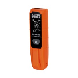 MEDIDOR COMPACTO LASER DE DISTANCIAS. RANGO: 5.1 CM A 30.5 M / OPCIÓN CM O PULG. O COMBINADO /  CLIP PARA BOLSILLO.