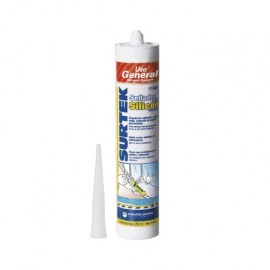 SILICÓN SELLADOR TRANSPARENTE DE USO GENERAL (280 ML).