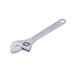 LLAVE AJUSTABLE DE 20.5 CM (10”). APERTURA MÁXIMA DE MORDAZA DE 30 MM.