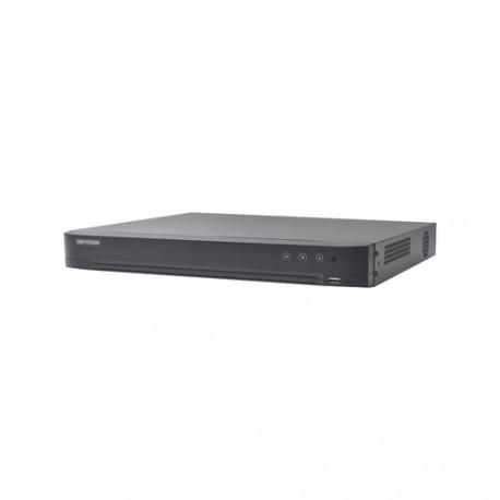 (ACUSENSE / EVITA FALSAS ALARMAS) DVR 4 MEGAPIXEL / 16 CANALES TURBOHD + 8 CANALES IP / SALIDAS DE VIDEO VGA Y HDMI INDEPENDIEN
