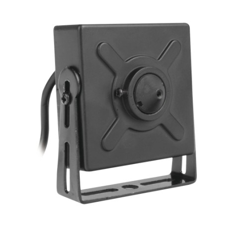 CÁMARA PINHOLE TURBOHD 1080P, AHD, ANALOGICO/ LENTE 3.7 MM / WDR 100DB IDEAL PARA CONTRA LUZ/ DÍA Y NOCHE