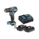 ROTOMARTILLO/TALADRO INALÁMBRICO SIN CARBONES, BROQUERO DE 1/2", 1,700 RPM, 18V?, TORQUE: 40 N.M C/2 BAT. (1.5AH) Y CARGADOR.