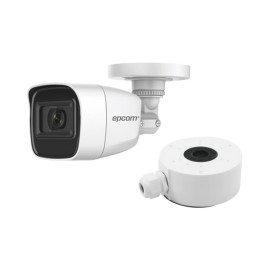 KIT DE CÁMARA + MONTAJE / CÁMARA BALA TURBOHD 2 MEGAPIXEL (1080P) / GRAN ANGULAR 106° / LENTE 2.8 MM / 25 MTS IR EXIR / EXTERIO