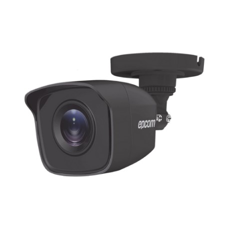 BALA TURBOHD 5 MEGAPÍXEL / LENTE 2.8MM (85° DE VISIÓN) / EXTERIOR IP66 / IR EXIR 20 MTS / TVI-AHD-CVI-CVBS / METAL