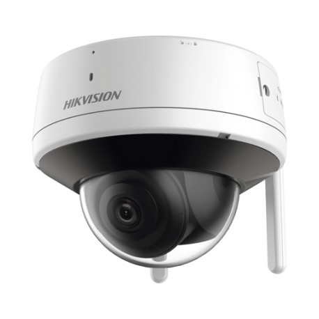 DOMO IP 2 MEGAPIXEL / LENTE 2.8 MM / 30 MTS IR / EXTERIOR IP66 / WI-FI / WDR 120 DB / SOPORTA MICRO SD / H.265+ / MICRÓFONO Y B
