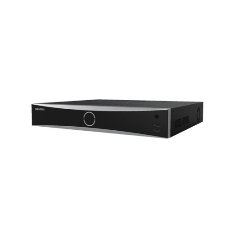NVR 12 MEGAPIXEL (4K) / 32 CANALES IP / ACUSEMSE (EVITA FALSAS ALARMAS) / RECONOCIMIENTO FACIAL / 4 BAHÍAS DE DISCO DURO /  HDM