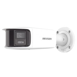 [ PROTECCIÓN ACTIVA ] BALA IP PANORÁMICA 8 MEGAPIXEL / 180° / LENTE 4 MM / IMAGEN A COLOR 24/7 / POE / WDR 130° / IP67 / ACUSEN