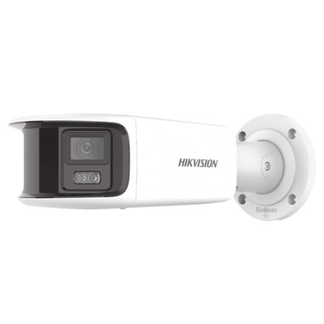 [ PROTECCIÓN ACTIVA ] BALA IP PANORÁMICA 8 MEGAPIXEL / 180° / LENTE 4 MM / IMAGEN A COLOR 24/7 / POE / WDR 130° / IP67 / ACUSEN