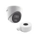 KIT DE CÁMARA + MONTAJE / TURRET IP 2 MEGAPIXEL / IMAGEN A COLOR 24/7 / POE / LENTE 2.8 MM / LUZ BLANCA 30 MTS / EXTERIOR IP67 