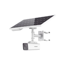 KIT SOLAR IP ALL IN ONE / CÁMARA BALA COLORVU 4 MEGAPIXEL / LENTE 4MM / PANEL SOLAR / BATERÍA DE RESPALDO DE LITIO 23.2AH (HAST