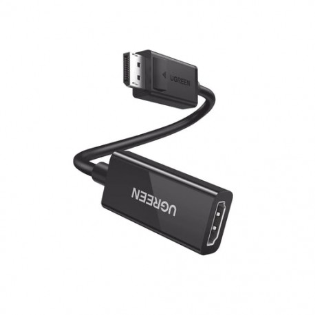 CONVERTIDOR DISPLAYPORT A HDMI 4K@60HZ / 3D / HDR / BLINDAJE INTERNO  / BOTON LIBERADOR  / LARGO 25CM / CARCASA DE ABS / PLUG &