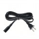 CABLE DE ALIMENTACIÓN ELÉCTRICA PARA 120-240 VCA / 1. 8 METROS / 2 LINEAS